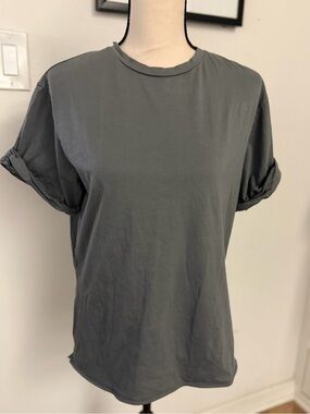 Classic Crew Neck T-Shirt - Gray
